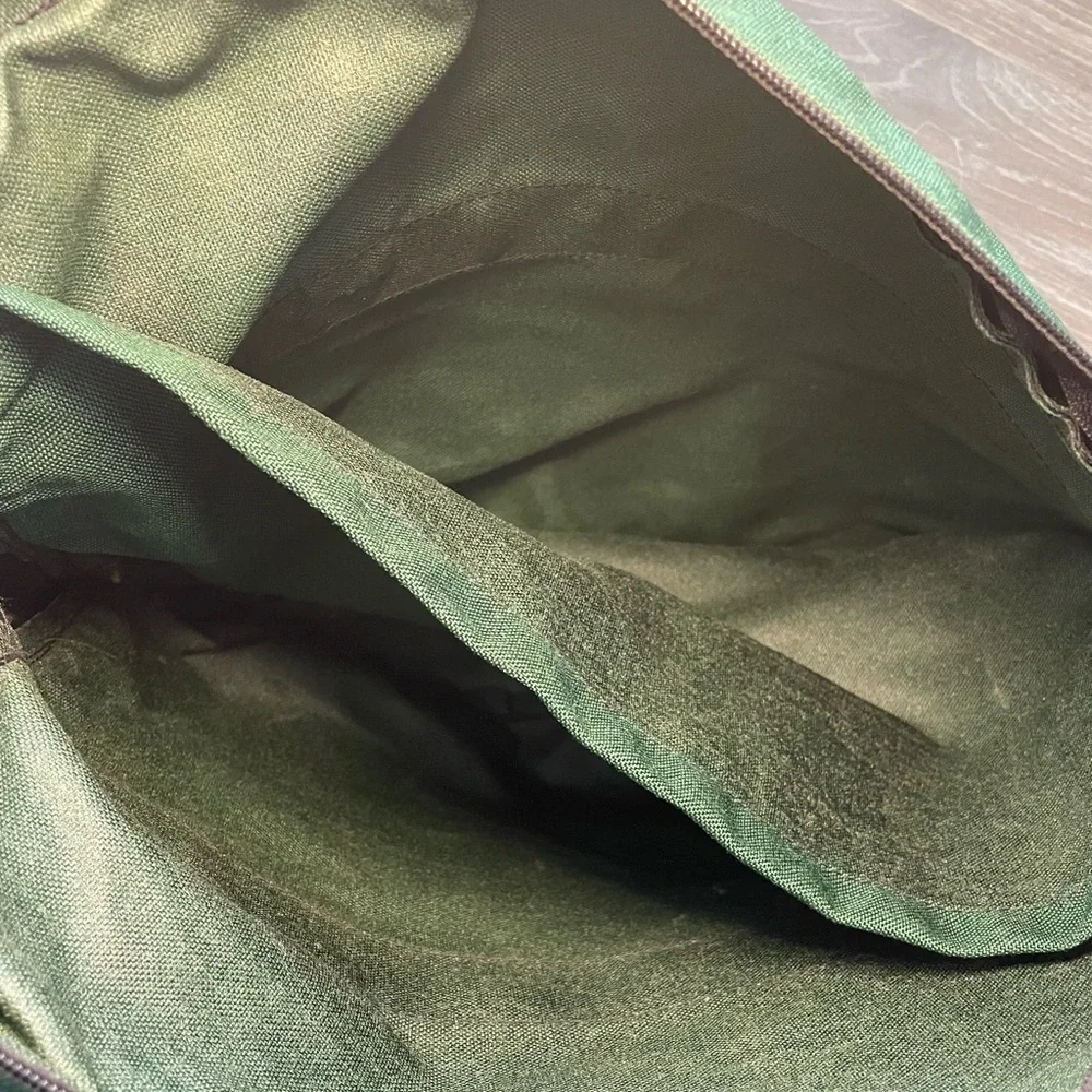 Vintage Eddie Bauer Bag Computer Bag Green